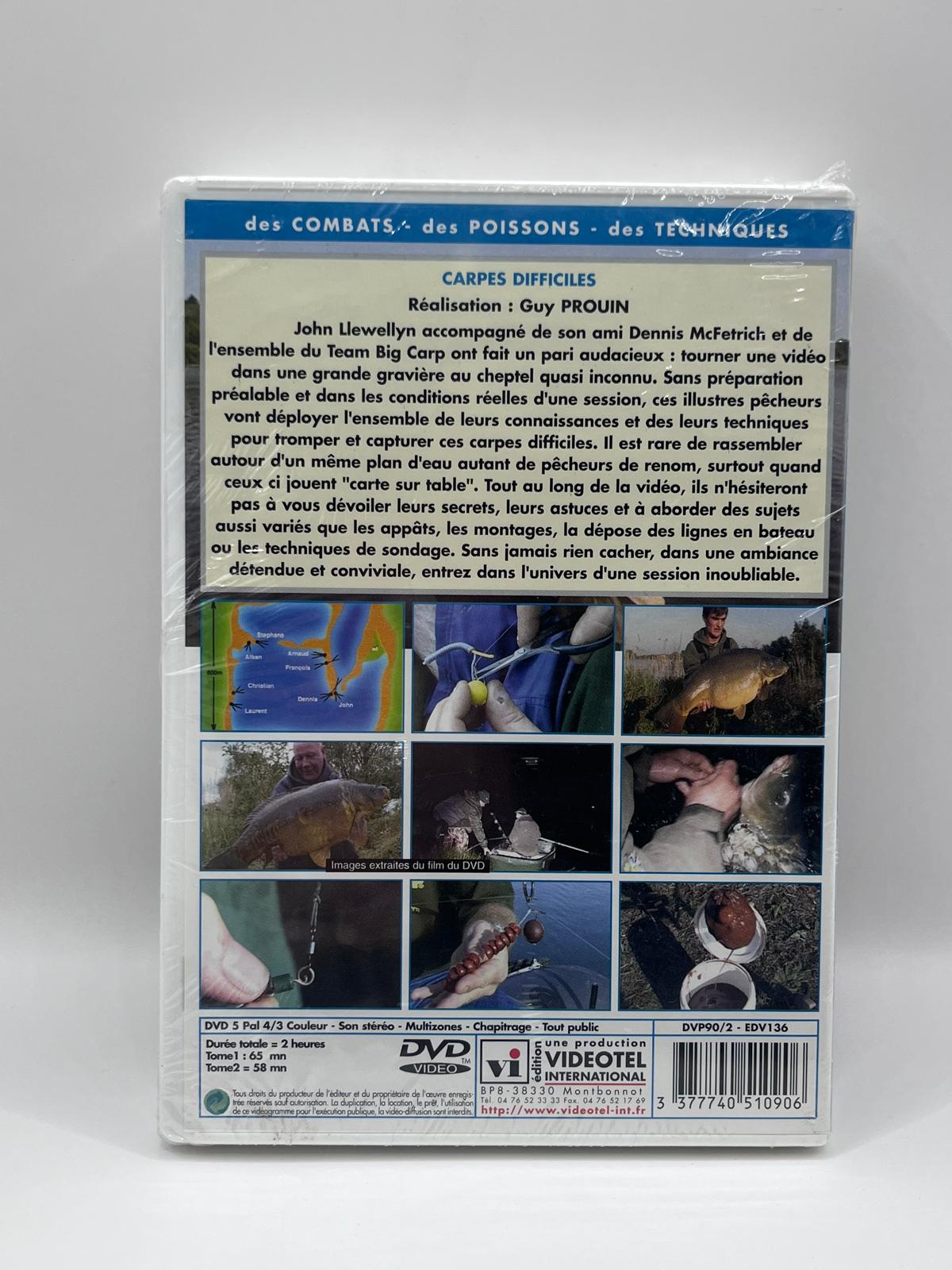 DVD Carpes Difficiles - 2 DVD – Image 2