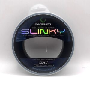 Tête de ligne shok Leader - Slinky 40lb Clear 100m